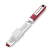 KitchenAid Gourmet Fine Zester Grater with Pusher, Red