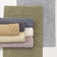 The colors come in soft and airy hues to lighten up your bathroom settings. The colors come in soft and airy hues to lighten up your bathroom settings.