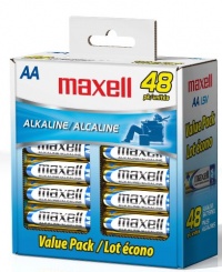 Maxell LR6 AA Cell 48 Pack Box Battery (723443) Maxell LR6 AA Cell 48 Pack Box Battery (723443)