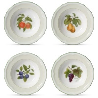 Mikasa Antique Orchard Set of 4, 4-3/4-Inch Fruit Bowls Mikasa Antique Orchard Set of 4, 4-3/4-Inch Fruit Bowls