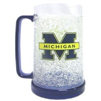 Michigan Wolverines Single Crystal Freezer Mug from Duckhouse Michigan Wolverines Single Crystal Freezer Mug from Duckhouse