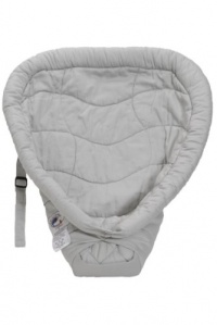 ERGObaby Organic Heart2Heart Infant Insert, Silver ERGObaby Organic Heart2Heart Infant Insert, Silver