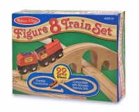Melissa & Doug Classic Wooden Figure Eight Train Set Melissa & Doug Classic Wooden Figure Eight Train Set
