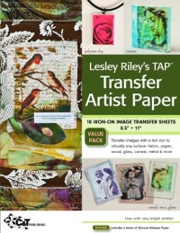 Lesley Riley's TAP Transfer Artist Paper 18-Sheet Pack: 18 Iron-on Image Transfer Sheets 8.5 x 11 Lesley Riley's TAP Transfer Artist Paper 18-Sheet Pack: 18 Iron-on Image Transfer Sheets 8.5 x 11