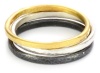 GURHAN Skittle Silver with High Karat Gold Accents Rings