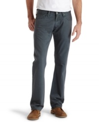 In extra comfortable slub twill, these Levi's pants are a welcome way to break up your jeans rotation. In extra comfortable slub twill, these Levi's pants are a welcome way to break up your jeans rotation.
