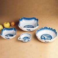 The most fashionable tables in the early American Republic were set with blue and white Canton ware, so called for the great Chinese trading port from which it came. Chinese blue and white porcelain was in demand well into the 19th century and has been part of the heritage of many American families. Blue Canton from Mottahedeh faithfully recaptures this centuries-old tradition and style. The most fashionable tables in the early American Republic were set with blue and white Canton ware, so called for the great Chinese trading port from which it came. Chinese blue and white porcelain was in demand well into the 19th century and has been part of the heritage of many American families. Blue Canton from Mottahedeh faithfully recaptures this centuries-old tradition and style.