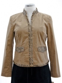 Michael Kors Velvet Jacket Caramel Michael Kors Velvet Jacket Caramel
