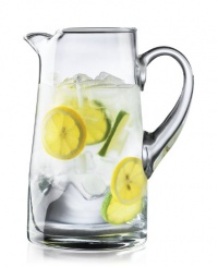 Libbey / Crisa Impressions 90 Ounce Capacity Clear Glass Pitcher Libbey / Crisa Impressions 90 Ounce Capacity Clear Glass Pitcher