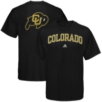 Colorado Buffaloes adidas Black Relentless T-Shirt Colorado Buffaloes adidas Black Relentless T-Shirt