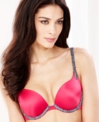 Get your most dramatic lift ever in the Extreme Push Up bra by Lily of France. Style #2175200 Get your most dramatic lift ever in the Extreme Push Up bra by Lily of France. Style #2175200