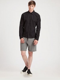 An easy, laid-back silhouette that still maintains its masculine elegance, with textural influences and exposed seams, shaped in a cozy, comfortable terry cotton-blend.Elastic drawstring waistSide slash pocketsInseam, about 792% cotton/8% polyesterMachine washImported An easy, laid-back silhouette that still maintains its masculine elegance, with textural influences and exposed seams, shaped in a cozy, comfortable terry cotton-blend.Elastic drawstring waistSide slash pocketsInseam, about 792% cotton/8% polyesterMachine washImported