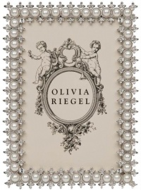 Olivia Riegel Crystal & Pearl 4 x 6 Frame Olivia Riegel Crystal & Pearl 4 x 6 Frame