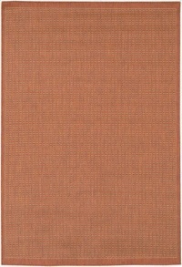 Couristan Recife Saddlestitch Terracotta/Natrl Area Rug 7'6 round Couristan Recife Saddlestitch Terracotta/Natrl Area Rug 7'6 round