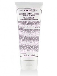 This creamy and highly effective body scrub gently yet effectively exfoliates to remove dead surface skin cells without over-drying. Formulated with gentle, natural exfoliation particles and skin-enriching emollients that help to smooth skin, our unique body scrubber leaves skin silky-soft, refreshed and primed for moisturization. 6.8 fl. oz. This creamy and highly effective body scrub gently yet effectively exfoliates to remove dead surface skin cells without over-drying. Formulated with gentle, natural exfoliation particles and skin-enriching emollients that help to smooth skin, our unique body scrubber leaves skin silky-soft, refreshed and primed for moisturization. 6.8 fl. oz.