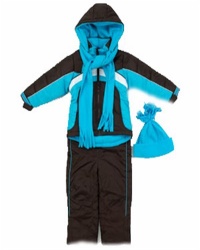 Girls Rothschild 4pc Snowsuit, Ski Jacket coat and Ski Bibs Set, Turquoise/brown 4-6x (S (4), Turqoise/Brown) Girls Rothschild 4pc Snowsuit, Ski Jacket coat and Ski Bibs Set, Turquoise/brown 4-6x (S (4), Turqoise/Brown)