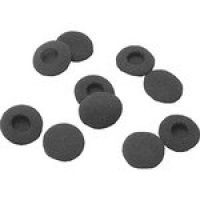 Foam Earbud Earpad Replacement 10 Pack Sponge Covers for iPod and Stereo Headsets-Black