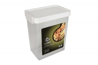 Click Clack Kitchen Essentials 2.5 Quart Airtight Container, White Lid