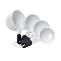 Kitchenaid Classic Measuring Cups, White, Set of 4 Kitchenaid Classic Measuring Cups, White, Set of 4
