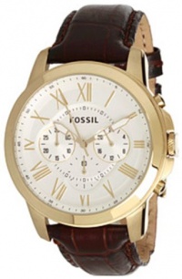 Fossil FS4767 Grant Brown Leather Strap Watch Fossil FS4767 Grant Brown Leather Strap Watch