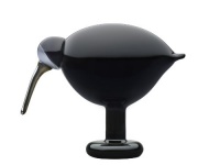 iittala Black Ibis Glass Bird Designed by Oiva Toikka iittala Black Ibis Glass Bird Designed by Oiva Toikka