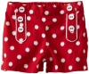 Hartstrings Baby-Girls Infant Printed Poplin Short, Red/White Dots, 18 Months