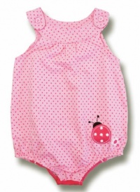 First Impressions Infant Girls Pink Polka Dot Ladybug One-Piece Romper, 0-3 Months First Impressions Infant Girls Pink Polka Dot Ladybug One-Piece Romper, 0-3 Months