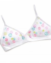 Keep her comfortable and at ease with this fun seamless, v-neck bra from Maidenform. Keep her comfortable and at ease with this fun seamless, v-neck bra from Maidenform.