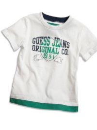 GUESS Kids Boys Baby GUESS Kids Boys T-Shirt (12 - 24m), WHITE (12M) GUESS Kids Boys Baby GUESS Kids Boys T-Shirt (12 - 24m), WHITE (12M)