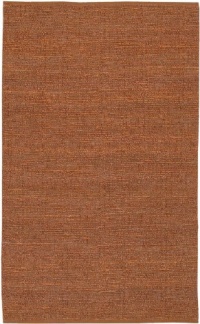 Area Rug 3x5 Rectangle Natural Fiber Orange Color - Surya Continental Rug from RugPal Area Rug 3x5 Rectangle Natural Fiber Orange Color - Surya Continental Rug from RugPal