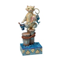 Jim Shore Heartwood Creek from Enesco Coastal Cat Figurine 6.75 IN Jim Shore Heartwood Creek from Enesco Coastal Cat Figurine 6.75 IN