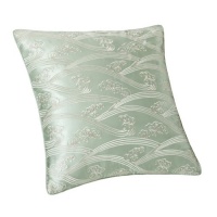 Natori Harmoni 18 by 18-Inch Feather Fill Pillow, Ease Natori Harmoni 18 by 18-Inch Feather Fill Pillow, Ease