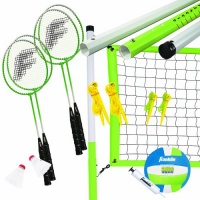 Franklin Sports Intermediate Badminton/Volleyball Set Franklin Sports Intermediate Badminton/Volleyball Set