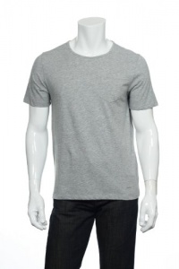 CK One by Calvin Klein Men's Light Gray Heather T-Shirt CK One by Calvin Klein Men's Light Gray Heather T-Shirt