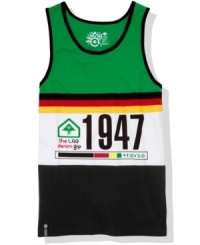 What's your number? When the temperature climbs, this tank from LRG keeps you looking cool. What's your number? When the temperature climbs, this tank from LRG keeps you looking cool.