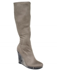 Check out the sexy snake print platform on Impo's Tobin boots. It's the kind of detail that takes your look from drab to fab within a matter of moments. Check out the sexy snake print platform on Impo's Tobin boots. It's the kind of detail that takes your look from drab to fab within a matter of moments.