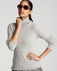 Ease into the new season with spiced-up versions of your favorite closet essentials. This Magaschoni turtleneck is decorated by textured fringe for the perfect touch of bohemian-chic. Ease into the new season with spiced-up versions of your favorite closet essentials. This Magaschoni turtleneck is decorated by textured fringe for the perfect touch of bohemian-chic.