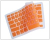 Silicone Keyboard Cover for MacBook apple mac 13-15 inches Orange