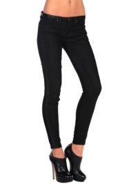Blank NYC Womens Ankle Skinny with Vegan Leather Tuxedo Stripe - Onyx Shaft - 31 Blank NYC Womens Ankle Skinny with Vegan Leather Tuxedo Stripe - Onyx Shaft - 31