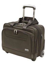 Ricardo Beverly Hills Bel Aire 16 Inch Rolling Business Brief Case, Pearl Mink, 13 X 16 X 8.3 Ricardo Beverly Hills Bel Aire 16 Inch Rolling Business Brief Case, Pearl Mink, 13 X 16 X 8.3