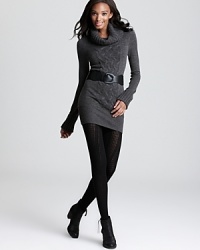 Work or weekend, this belted Aqua tunic sweater makes fall style easy. Pair with leggings and booties for chic.