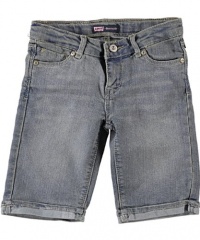 Levi's Girls 7-16 Sweetie Bermuda, Sunflower, 12 Levi's Girls 7-16 Sweetie Bermuda, Sunflower, 12
