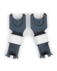 Thanks to the Bugaboo adapters, select Graco®, Maxi-Cosi® and Peg Perego® infant car seats can be attached to the chassis of Bugaboo strollers. Thanks to the Bugaboo adapters, select Graco®, Maxi-Cosi® and Peg Perego® infant car seats can be attached to the chassis of Bugaboo strollers.