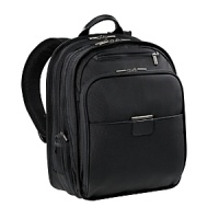 This Briggs & Riley clamshell backpack is designed to be your mobile support system.The four section design boasts: 1) a laptop holder that accommodates most 15.4 laptops, 2) a removable SpeedThru™ section which allows the laptop to remain in bag during security screening, reducing risk or damage or loss, 3) an organizer with multiple pockets, including padded pockets for gadgets, and 4) a file section that accommodates letter and legal size folders as well as power cords storage. This Briggs & Riley clamshell backpack is designed to be your mobile support system.The four section design boasts: 1) a laptop holder that accommodates most 15.4 laptops, 2) a removable SpeedThru™ section which allows the laptop to remain in bag during security screening, reducing risk or damage or loss, 3) an organizer with multiple pockets, including padded pockets for gadgets, and 4) a file section that accommodates letter and legal size folders as well as power cords storage.