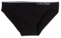 Calvin Klein Women's Seamless Bikini, Black, Medium Calvin Klein Women's Seamless Bikini, Black, Medium