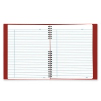 Blueline NotePro Notebook, Red, 11 x 8.5 Inches, 200 Pages (A10200.RED)