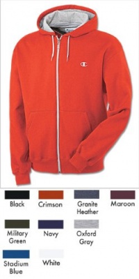 Champion ECO Fleece Full Zip Hoodie Granite Heather S Champion ECO Fleece Full Zip Hoodie Granite Heather S