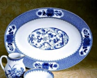 Mottahedeh Imperial Blue Oval Platter Mottahedeh Imperial Blue Oval Platter