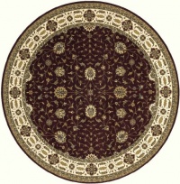 Area Rug 8x8 Round Traditional Burgundy Color - Momeni Persian Garden Rug from RugPal Area Rug 8x8 Round Traditional Burgundy Color - Momeni Persian Garden Rug from RugPal