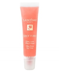 This ultra shiny gloss sweeps on a sheer, sexy wash of color in a variety of browns, corals, pink and peach shades. You'll love the ultra-glossy formula that glides on easily with its tube-tip applicator. Perfectly portable, this essential gloss discreetly slips in a pocket or purse for a quick fix of fabulous anytime. Summer 2012 collection. This ultra shiny gloss sweeps on a sheer, sexy wash of color in a variety of browns, corals, pink and peach shades. You'll love the ultra-glossy formula that glides on easily with its tube-tip applicator. Perfectly portable, this essential gloss discreetly slips in a pocket or purse for a quick fix of fabulous anytime. Summer 2012 collection.